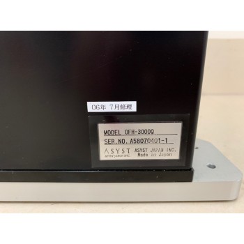ASYST OFH-3000Q Wafer Orientor Prealigner